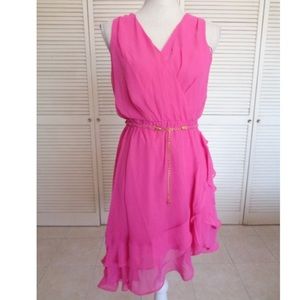 ~Thalia Sodi   Pink Sleeveless Party/Occasion Dress  size M